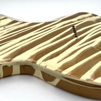 Warmtone Custom Guitars Strat Style “Cappuccino Swirl” Guitar Body-Nitro Relic image 17
