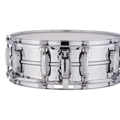 Ludwig *Pre-Order* 5x14" Aluminum Hammered Chrome Snare Drum Imperial Lugs LM400K Special Order Authorized Dealer image 2