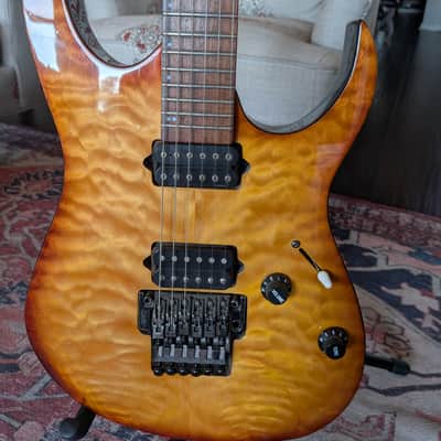 Ibanez USRG10-HS USA Custom RG 1994 - Honey Sunburst image 6