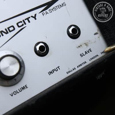 *Serviced* c.1970s Super Rare Sound City Energiser Slave Unit S 120 Watt Dallas Arbiter London Vintage British Amp 120w PA Systems image 10