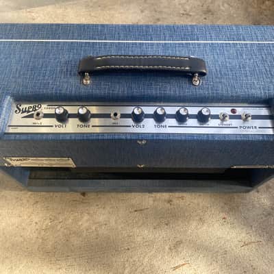 Supro 1690T Coronado Reissue 2013 - Present - Blue Rhino image 5