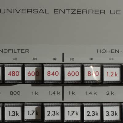 Vintage Klein & Hummel UE1000 Discrete Program Equalizer Pair serial# 3216, 3217 image 8