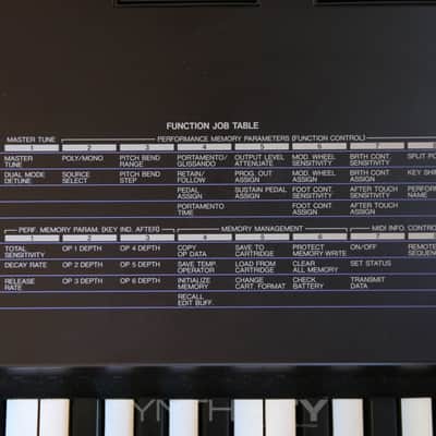 Original Yamaha DX1 with Hypersynth Upgrade 1980s imagen 8
