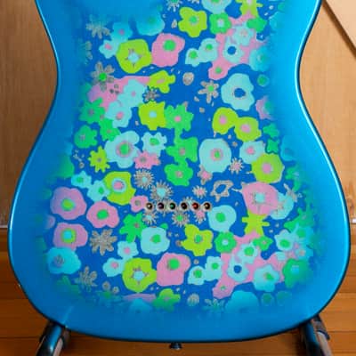 2016 Fender Japan Telecaster 69 Vintage Reissue FSR Blue Flower metallic - stunning MIJ! image 6