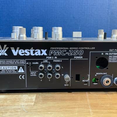Vestax PMC-250 Vintage DJ Mixer w/ Isolator - Gold image 7