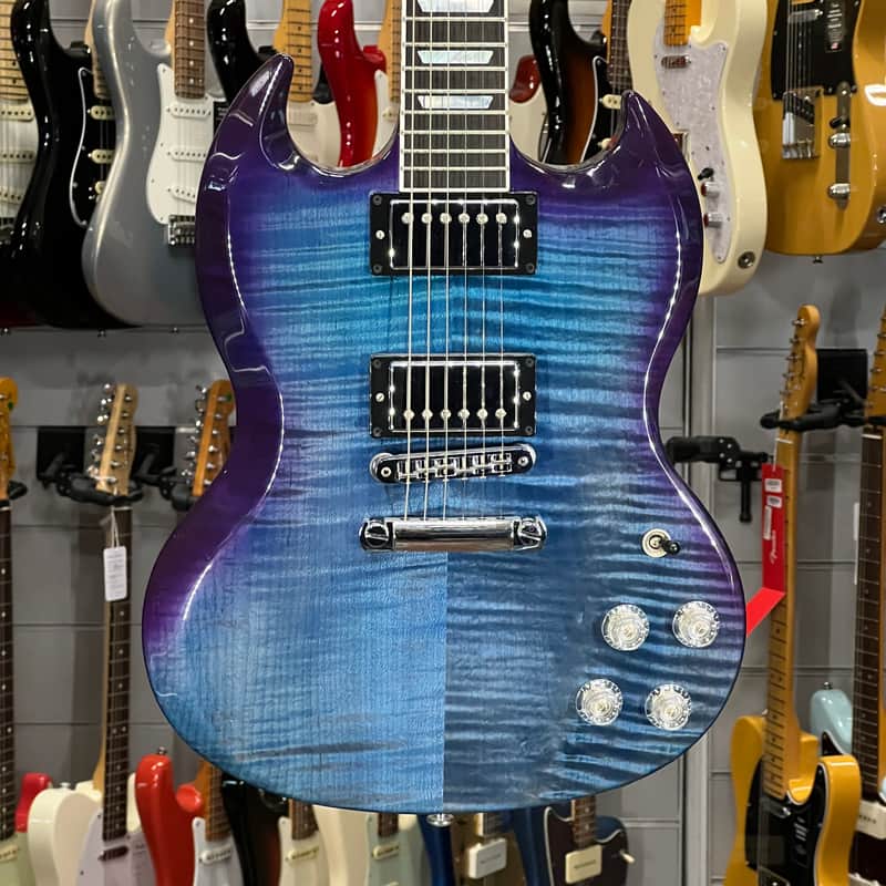 Gibson   Sg Modern Blueberry Fade