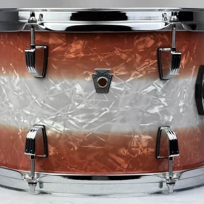 Ludwig USA 20/12/14" Neusonic Downbeat Outfit - VIDEO Fireburst Pearl w/ Maxwell Ludwig Rail image 14