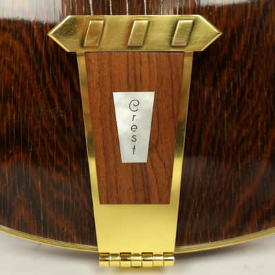 1969 Gibson Crest Gold Hollow-Body Electric Guitar All-Original W/ OHSC image 4
