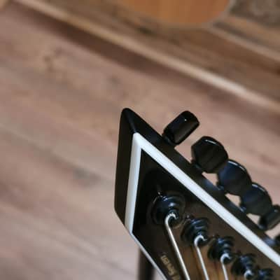 ESP E-II M-II 7-NT 7-String MIJ - Ebony FIngerboard, Dark Brown Natural Burst image 13