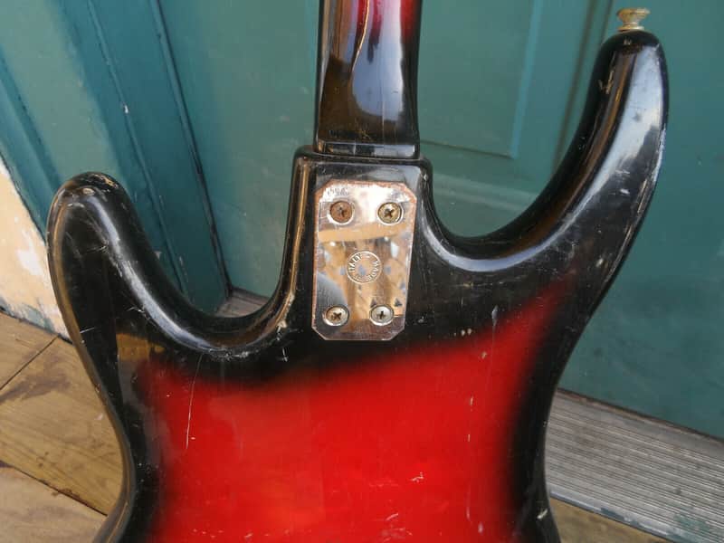 Panoramic EKO Vox Italian Bass Guitar Crucianelli Project | Reverb