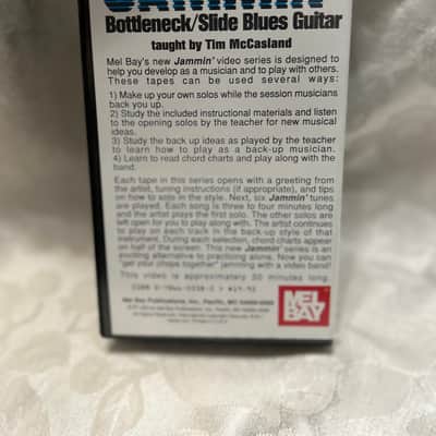Mel Bay Jammin Bottleneck/Slide Blues Guitar VHS 1995 image 2