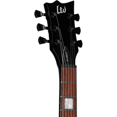 ESP LTD EC-201FT Electric Guitar, Black image 6