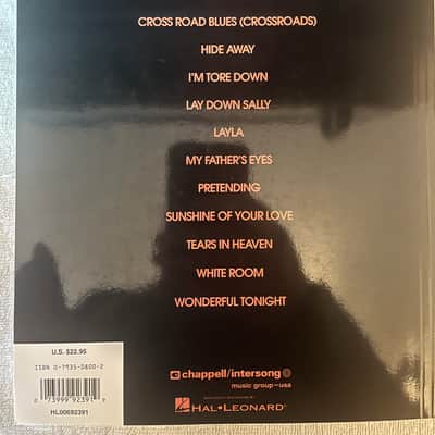 Eric Clapton - The Best of Eric Clapton - Guitar Tab / Tablature Book image 2