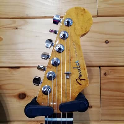 Fender American Custom Strat NOS Rosewood Fingerboard - Amber Natural image 4