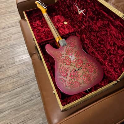 Fender Custom Shop Limited 50’s Thinline Telecaster Relic 2018 - Pink Paisley Relic image 6