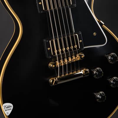 Gibson Custom Shop 1957 Les Paul Custom VOS Ebony 9.10 #751830 image 12