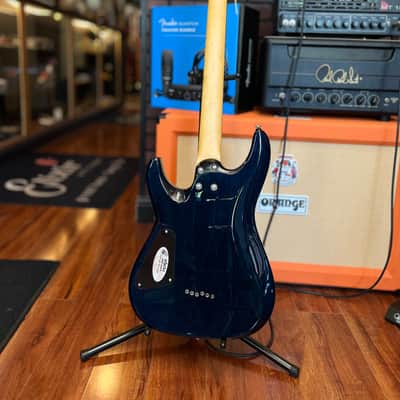Schecter C-6 Plus 2016 - Present - Ocean Blue Burst image 4