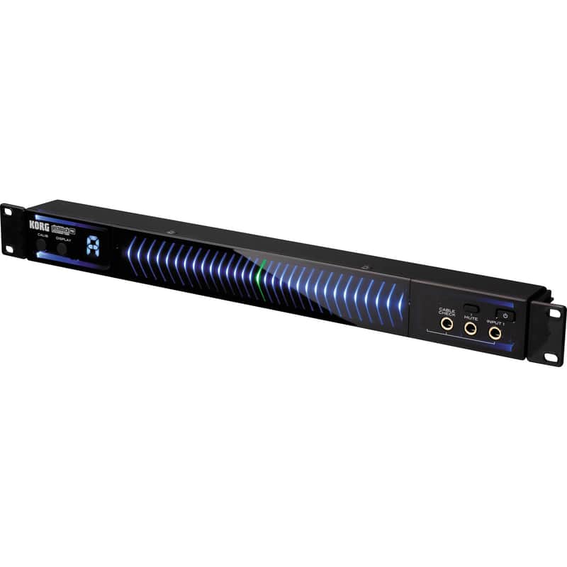 Korg PB-05 Pitchblack Pro Rackmount Tuner 2010s - Black image 1