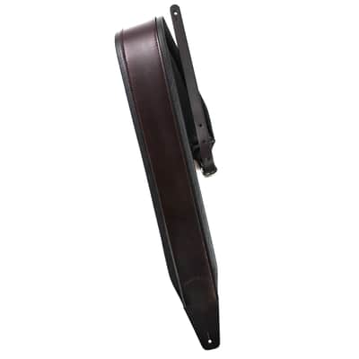 Walker And Williams FPB-05 Pro Ultra Series Dark Hickory Brown Premium Leather Strap With Buckle image 4