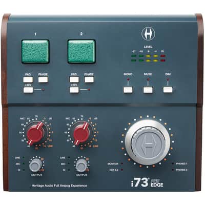 Heritage Audio i73 PRO EDGE USB-C Audio Interface image 1