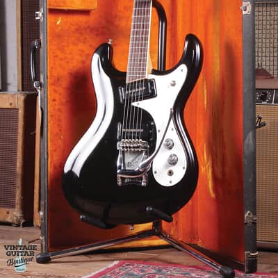 Early '70s Mosrite Moseley - Black image 3