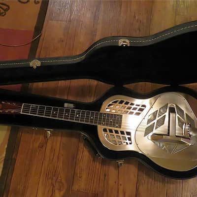 National Style 1 Baritone Tricone Style 1 Brass with custom non-slotted peghead imagen 10