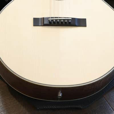 Santa Cruz "F" Custom Walnut Acoustic Guitar Natural + OHSC image 5