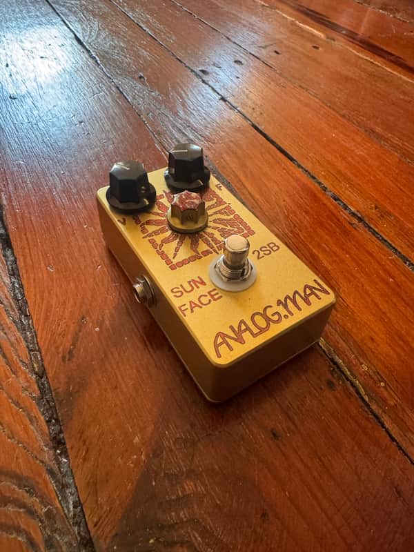 Analogman Sun Face Low Gain Germanium Fuzz 2023 - Present - Gold image 1