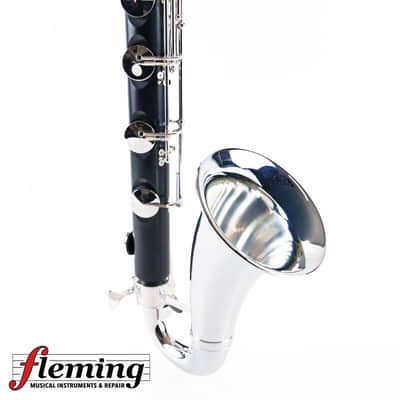 Backun Q Series Professional Bass Clarinet to Low C - Grenadilla / Silver Plate Bild 15