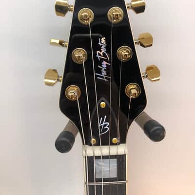 Harley Benton Victory Plus BK Deluxe "V" Style Guitar with Gold Hardware  2022 image 7