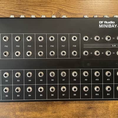 DF Audio Minibay v2 40-Point Desktop Patchbay + Cables image 1