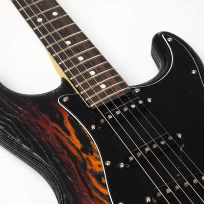 Fender Sandblasted Stratocaster 3 Tone Sunburst image 2