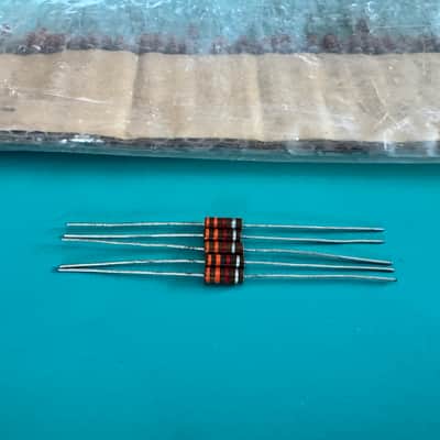 NOS 5x 3.3K 0.5W 1/2W 10% CARBON COMPOSITE COMP RESISTORS FOR TUBE AMP HIFI AMPLIFIER image 3