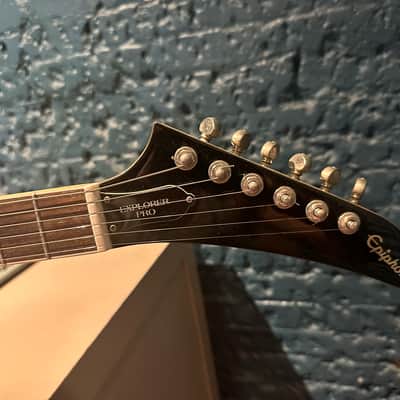 Epiphone, Custom Shop Explorer Pro Ace Frehley Tribute 2013 - TV Silver Kiss image 19