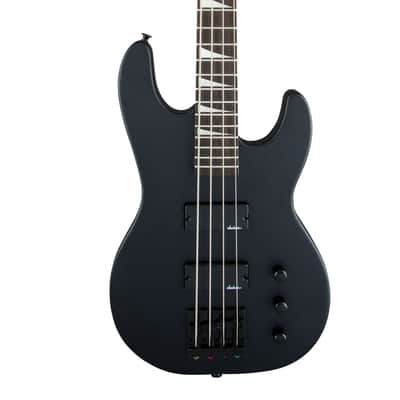 Used Jackson JS Series Concert Bass JS2 - Satin Black w/ Amaranth FB image 3