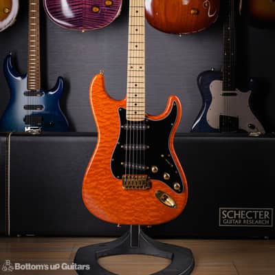 Schecter (ESP) ST-UC430 - Trans Orange 1989 image 19