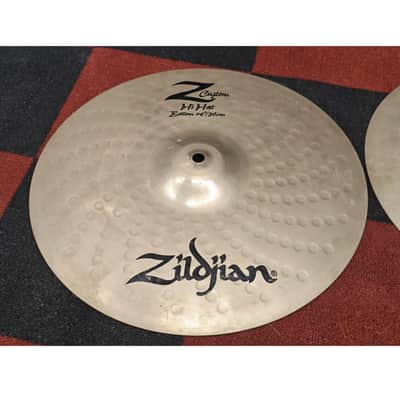 ⚡Zildjian Z Custom 14" Hi-Hat Cymbal Pair Traditional Finished⚡ image 3