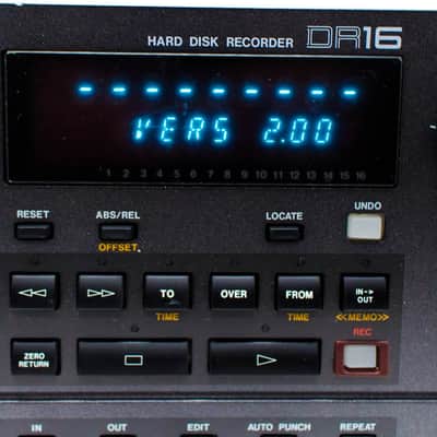 Akai DR16 Hard Disk Multitrack Recorder Version 2.0 Rack Unit image 5