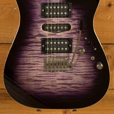 SUMMER SALE!! Tom Anderson Drop Top Natural Purple to T Purple to Black Burst with Binding 2023 image 3