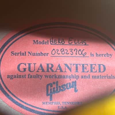 Gibson Herb Ellis ES-165 2004 - 2011 - Light Burst image 14