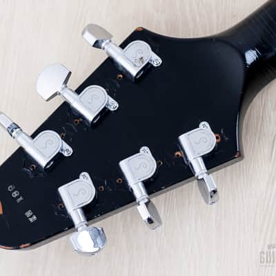 Gibson Custom Shop Kirk Hammett 1979 Flying V Murphy Lab Aged Ebony image 5