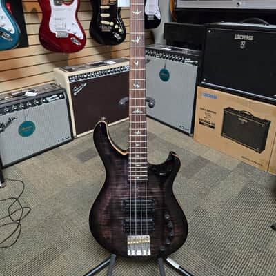 PRS Gary Grainger Signature 4-String Bass - Charcoal Burst w/OHSC image 1