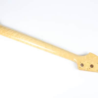 1976-1977 Vintage Fender Precision Bass ~Birds Eye Maple~ Rosewood Fretboard 4-Bolt NECK PBass 1970s USA image 5