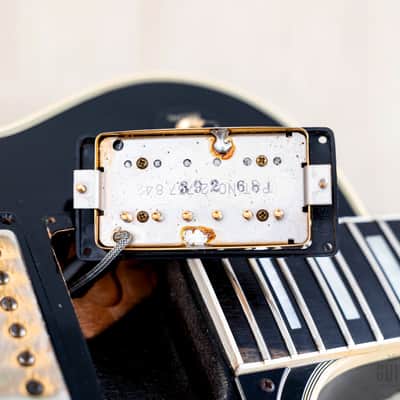 1981 Gibson Les Paul Custom Black Beauty 3 Pickup Ebony w/ Tim Shaw & T Tops, Case image 18