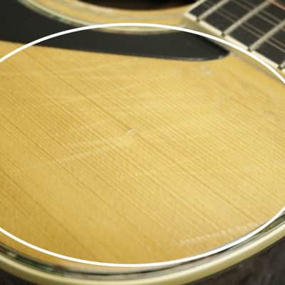 Vintage 1980's made Orange Label Yamaha  FG12-350 12strings Acoustic Guitar  Made in Japan image 7