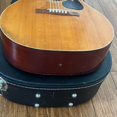1965 Guild F-30 NT Acoustic Guitar Natural - Hoboken NJ - needs repair image 3