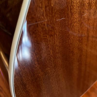 D'Angelico Premier Gramercy Grand Auditorium 2020 - Iced Tea Burst image 6