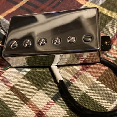 Chrome Ernie Ball Music Man Luke "HT" Humbucker Bridge Pickup, 52mm, Hot Treble image 1