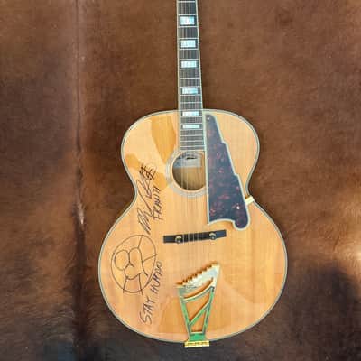 D'Angelico EX-63 - Natural - Signed by Michael Franti image 1