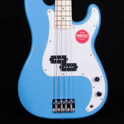 Squier Sonic Precision Bass, Maple FB, California Blue image 1